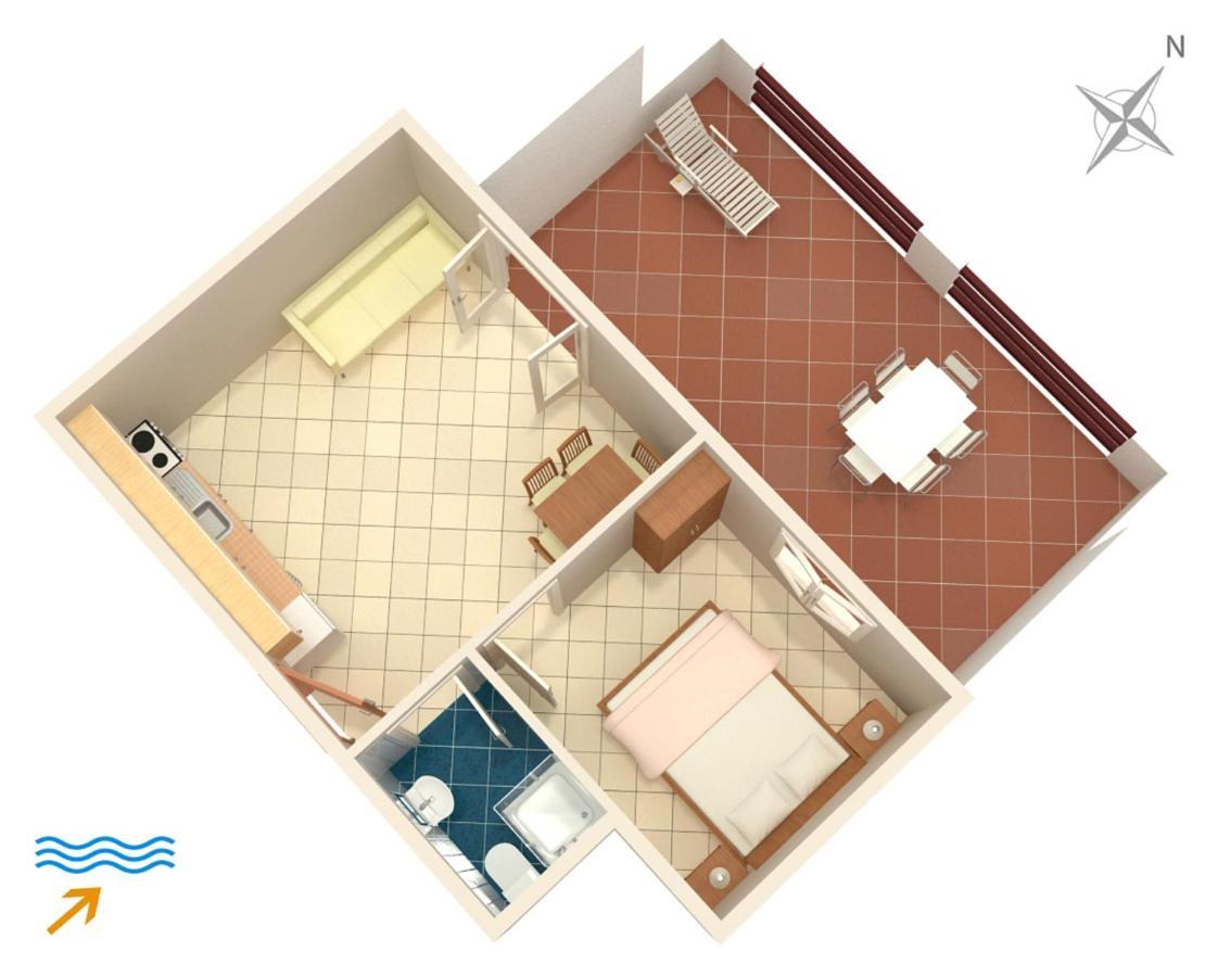 Apartment Tri Zala 174B Zrnovo Kültér fotó